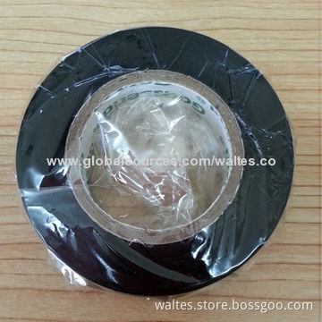 Black Color 19mm*20m PVC Wrapping Tape